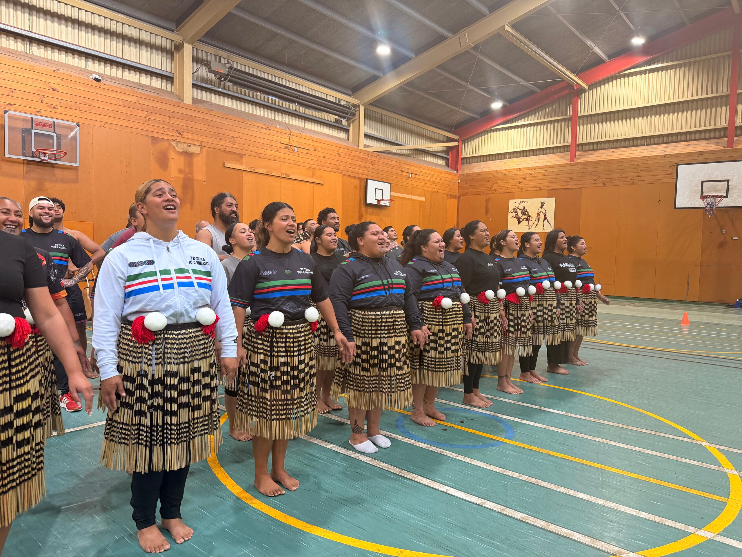 Te Kapa o Te Toka Tuu o Waikato aim to bring entertainment to the competitive kapa haka stage