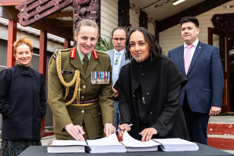Landmark Partnership: Ngāti Rangi and NZDF Join Forces to Build 50 Homes in Waiouru