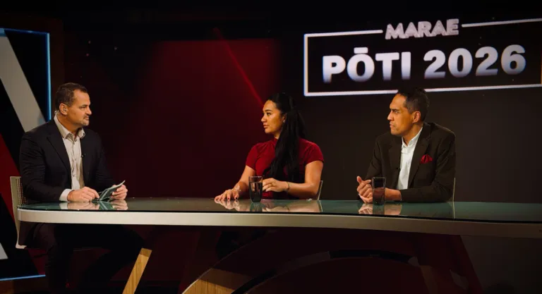 Kōwhiri 2026: Te whakataetae mō Hauraki-Waikato ki runga i te paepae kōrero o Marae